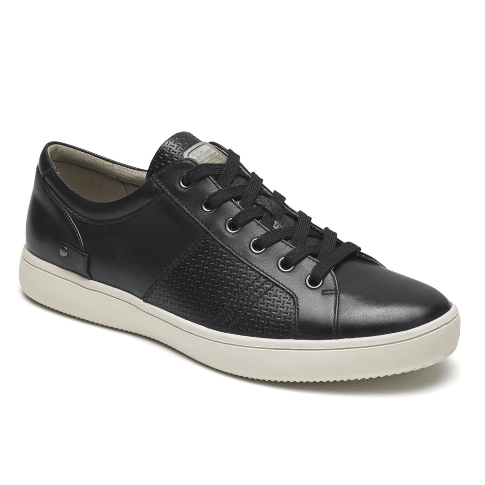 Rockport Mens Colle Tie - Sneakers Black - YUH734280